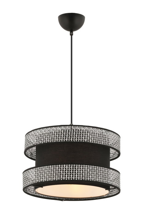 Opviq Halo Lámpara de Araña Gris y Negro Opviq Halo Lámpara de Araña Gris y Negro